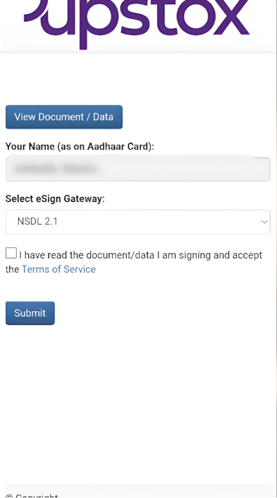 View Document / Data.