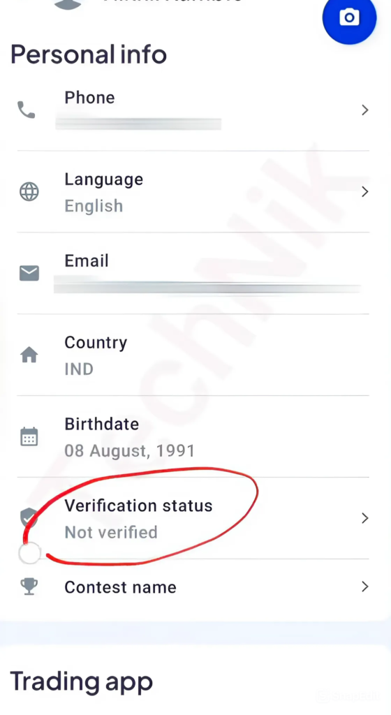 Step:-10 Verify your Octafx Account.